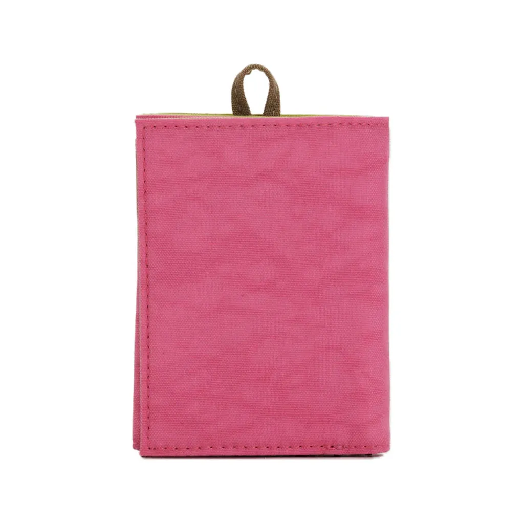Baggu Snap Wallet, Azalea Pink Mix