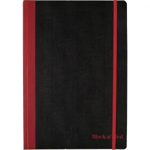 Black n' Red Flexible Casebound Notebook