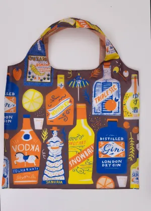 Cocktails by The Printed Peanut - Reusable Tote