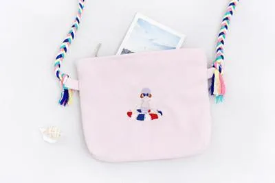 Colorful Strap Tote