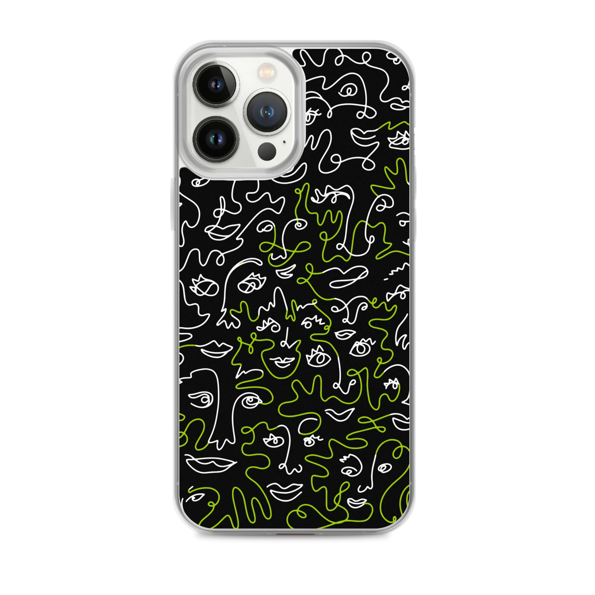 Connectedness (Black) iPhone Case