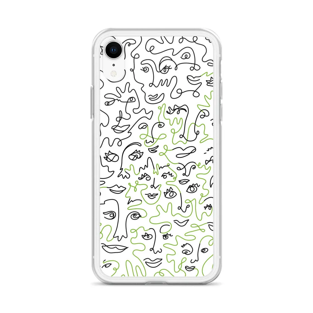 Connectedness (White) iPhone Case