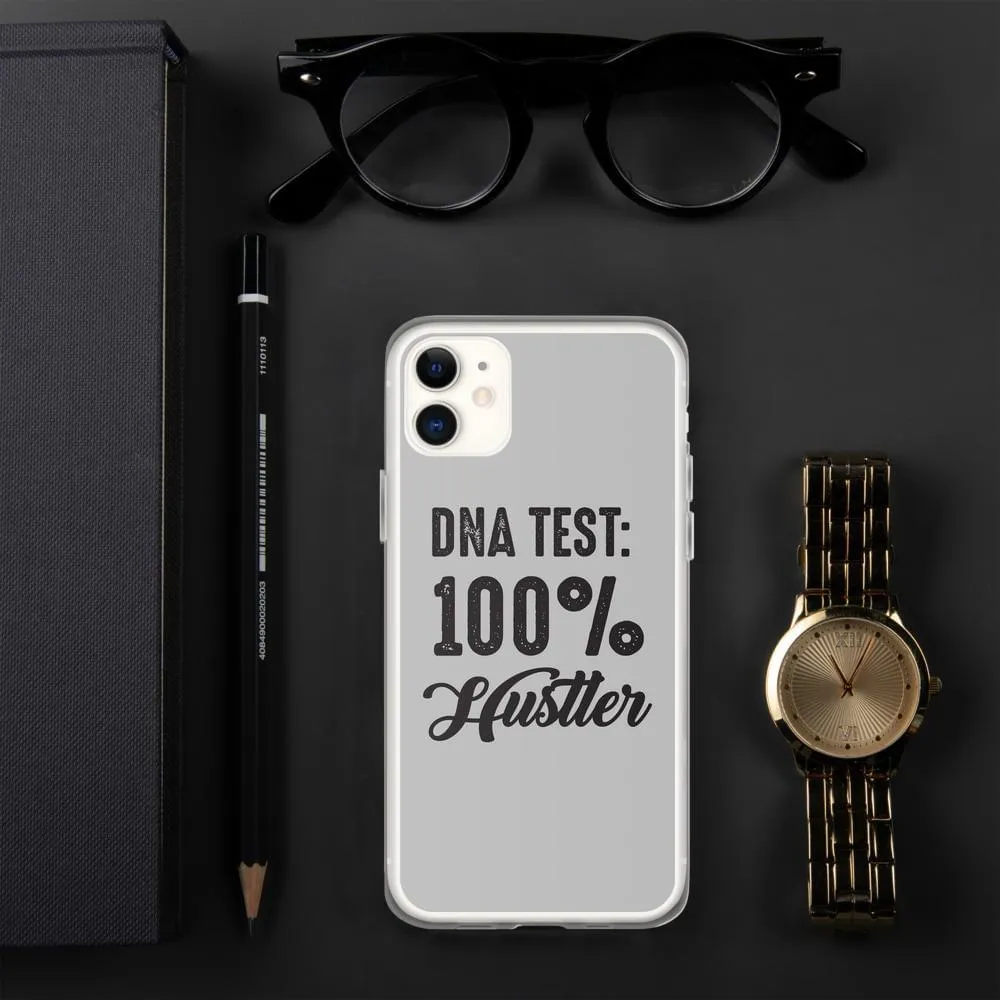 DNA Test: 100% Hustler iPhone Case