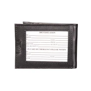Evergreen Gifts,Front Pocket Wallet w/ RFID Blocking, Tennessee Titans, Black,4x1x3.8 Inches