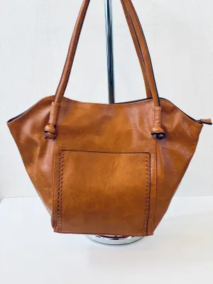 HB17 STITCH POCKET TOTE