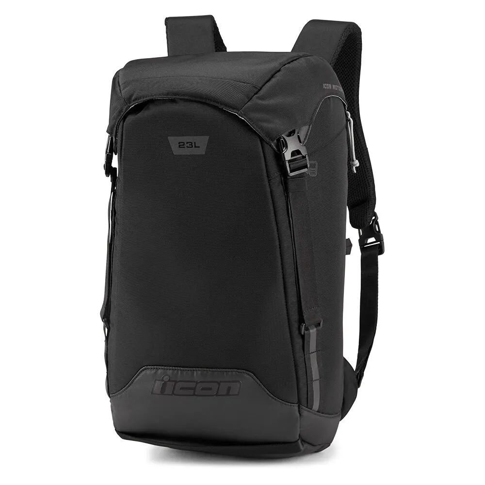 ICON Squad 4 Motorcycle Backpack 23 Liters Black Part #3517-0457