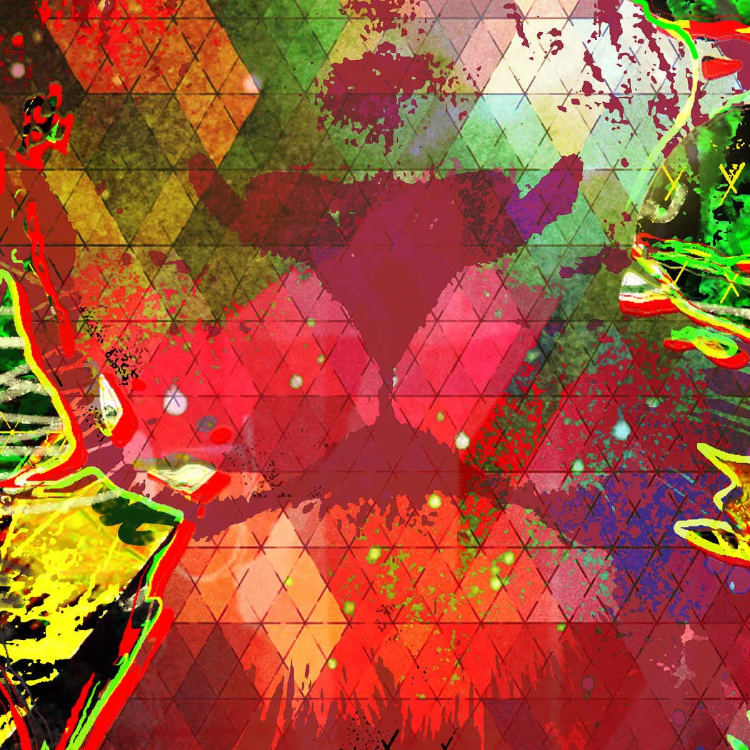Jamaican Art, Reggae Canvas, Lion painting
