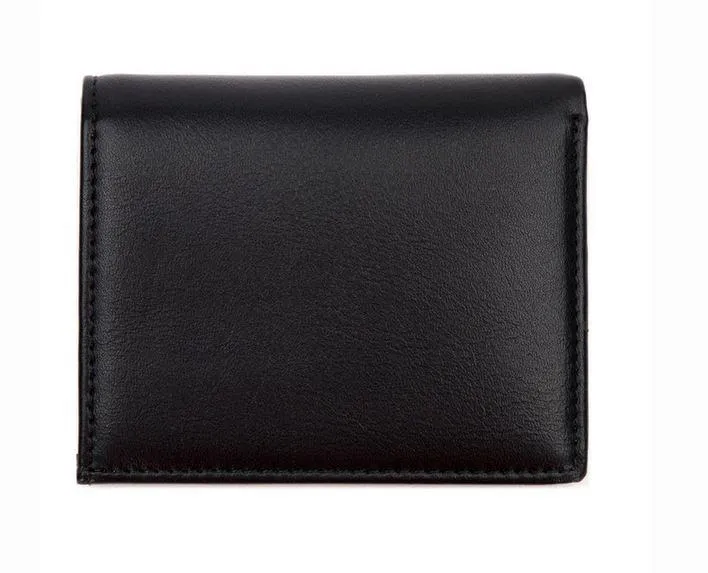 La Enviro Broome Vegan Minamalist Unisex Black Wallet