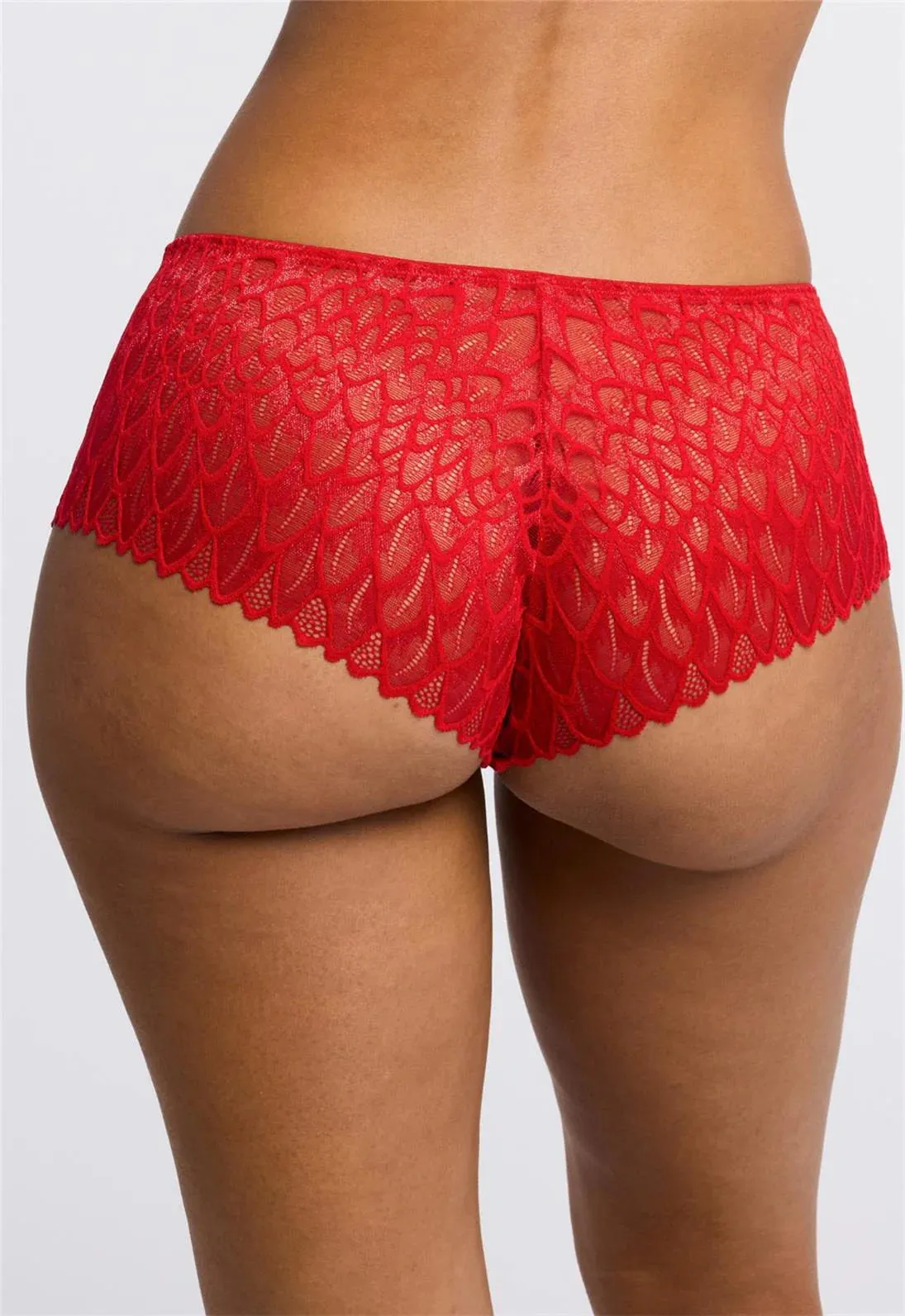 Lacy Brazilian In Sweet Red - Montelle