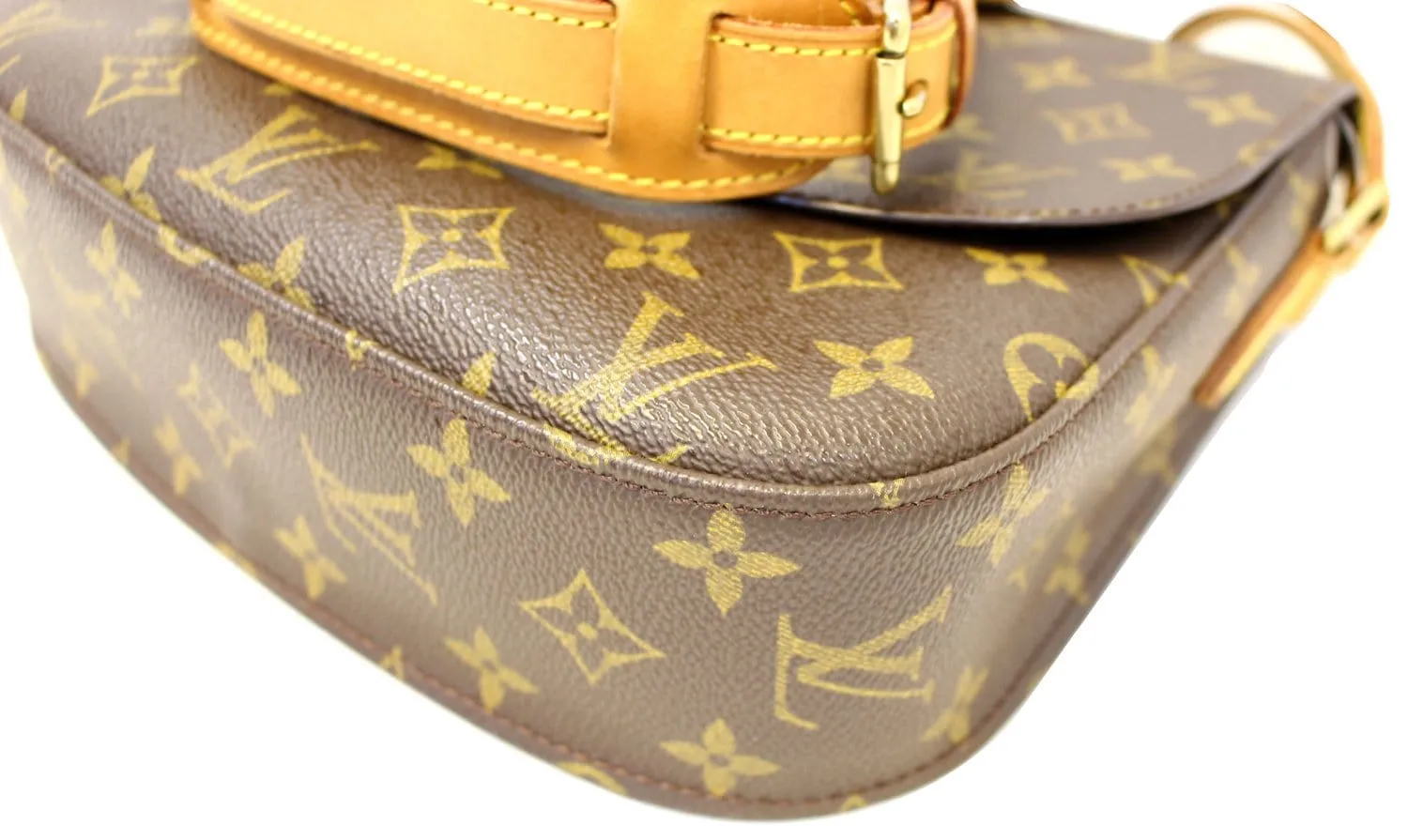 LOUIS VUITTON Monogram Canvas Saint Cloud GM Crossbody Bag