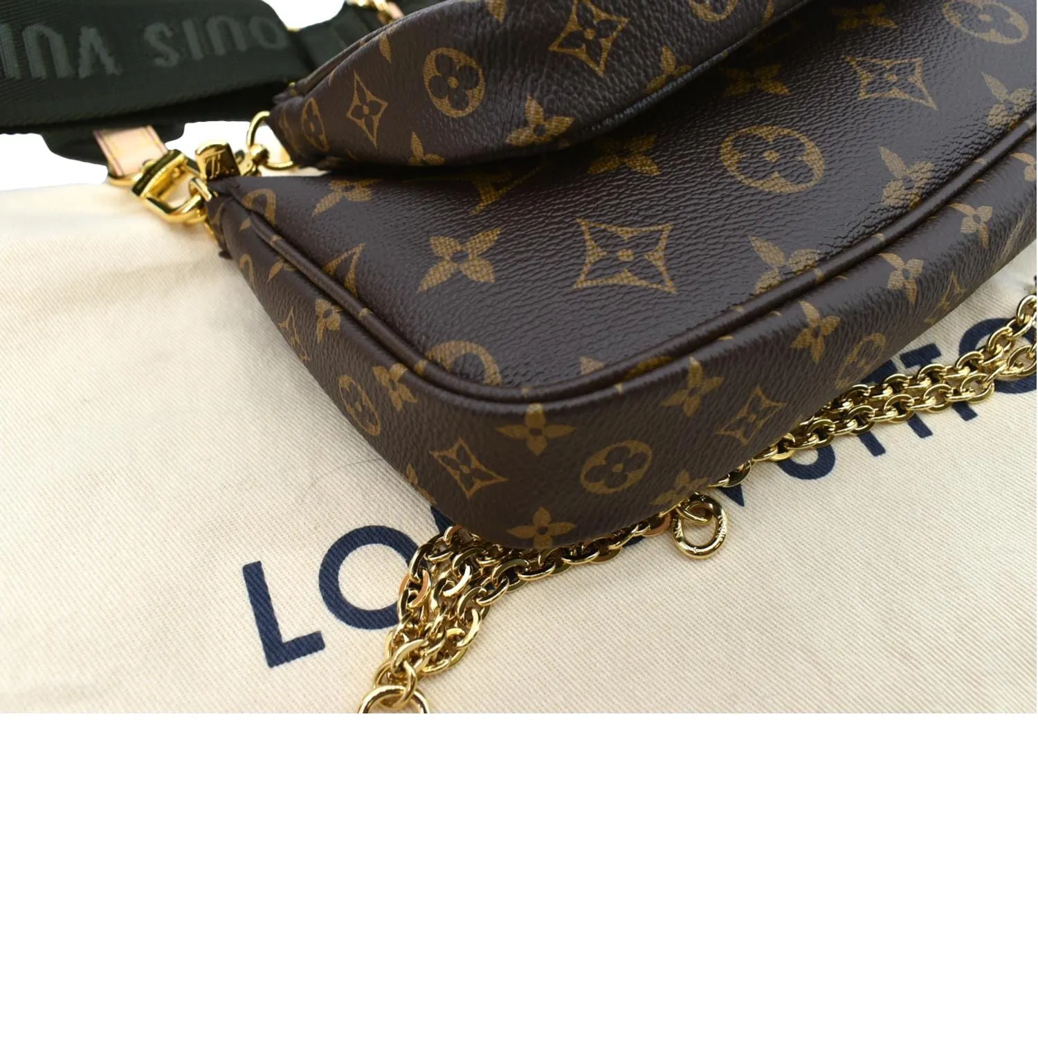 LOUIS VUITTON  Multi Pochette Accessoires Monogram Canvas Shoulder Bag
