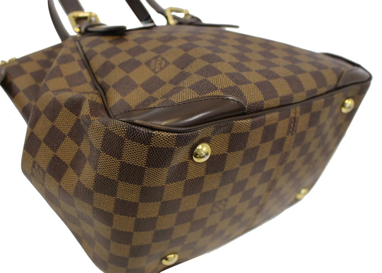 LOUIS VUITTON Shoulder Bag Pre loved Damier Ebene Verona MM
