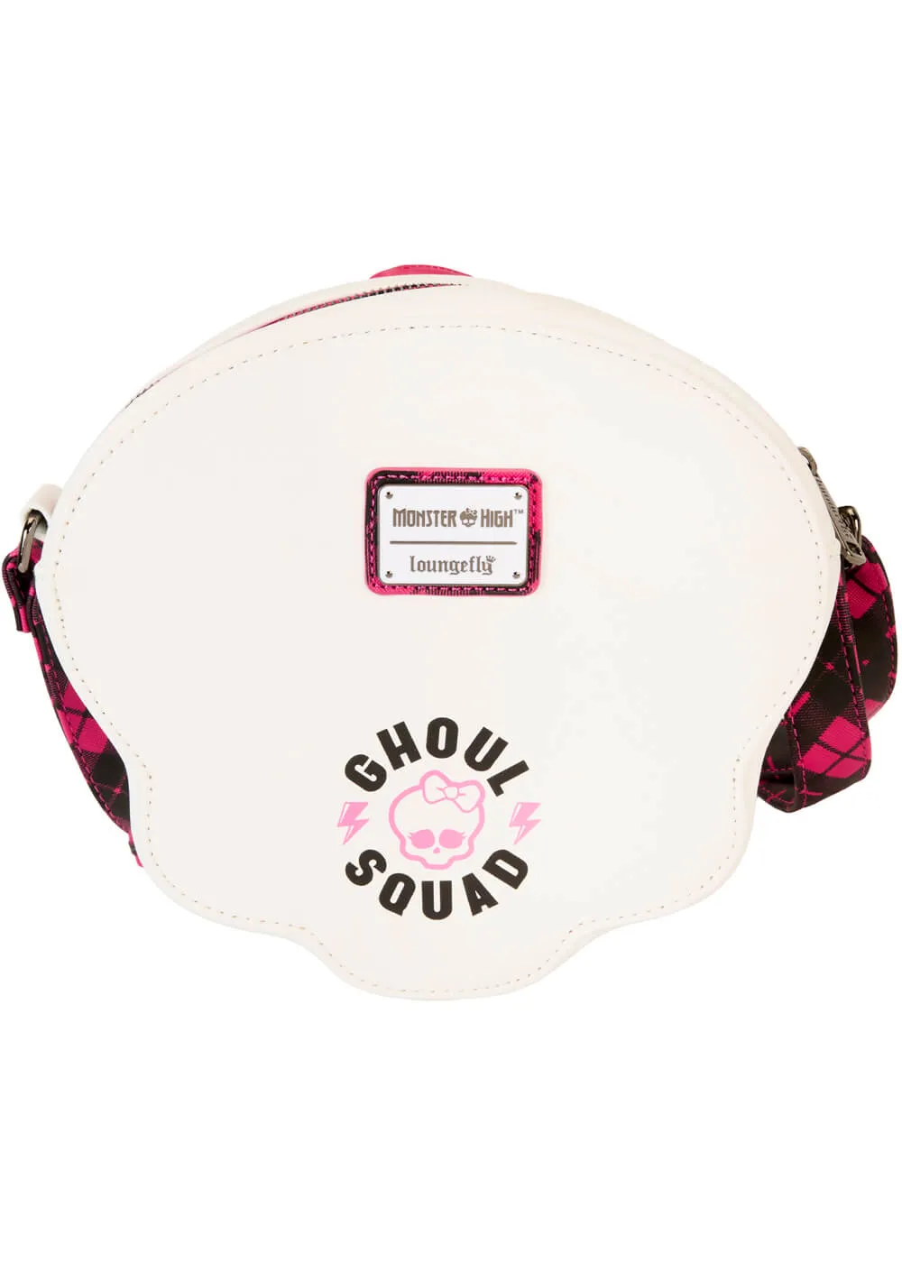 Loungefly Mattel Monster High Skulette Figural Crossbody White