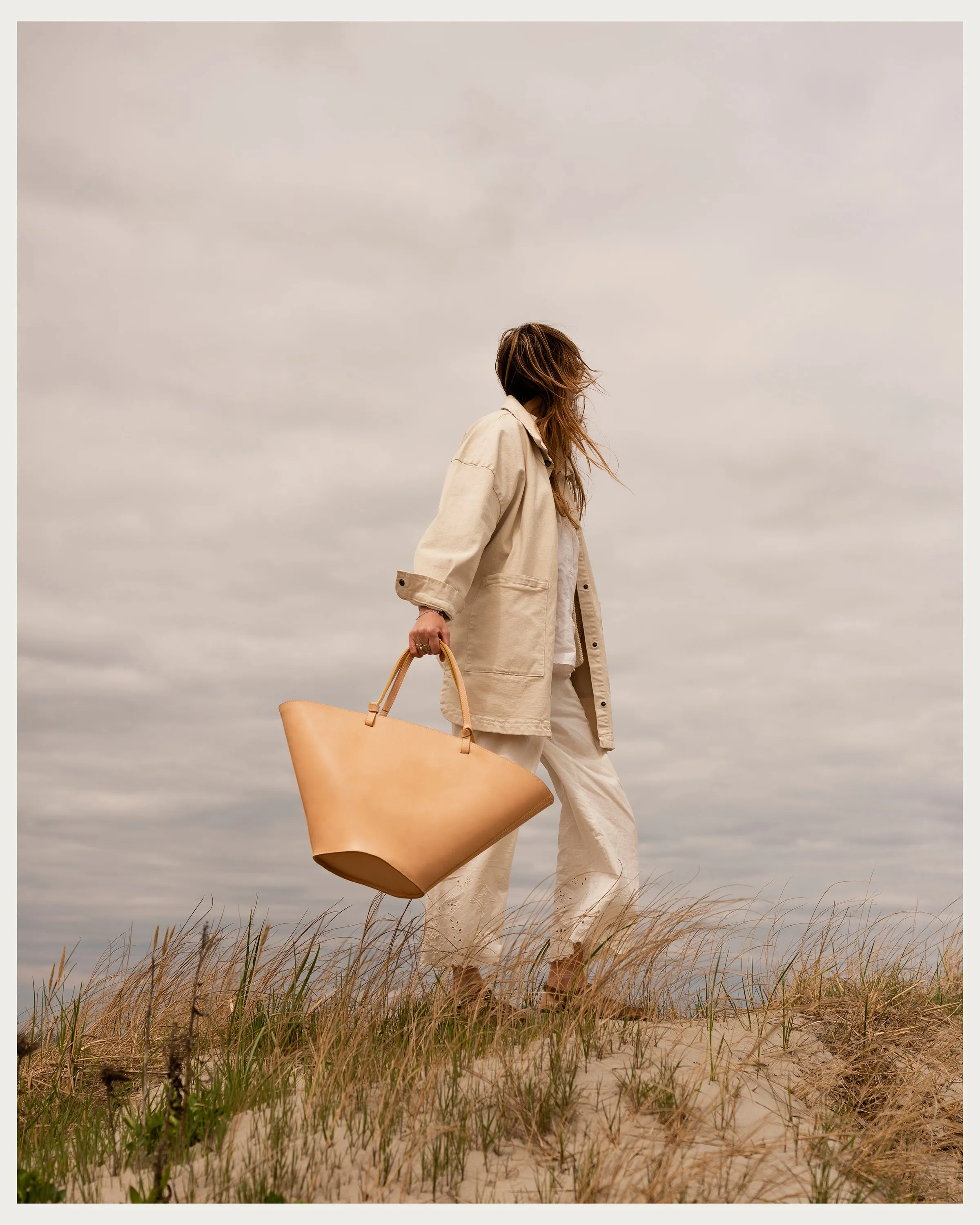 Marka Tote in Vachetta