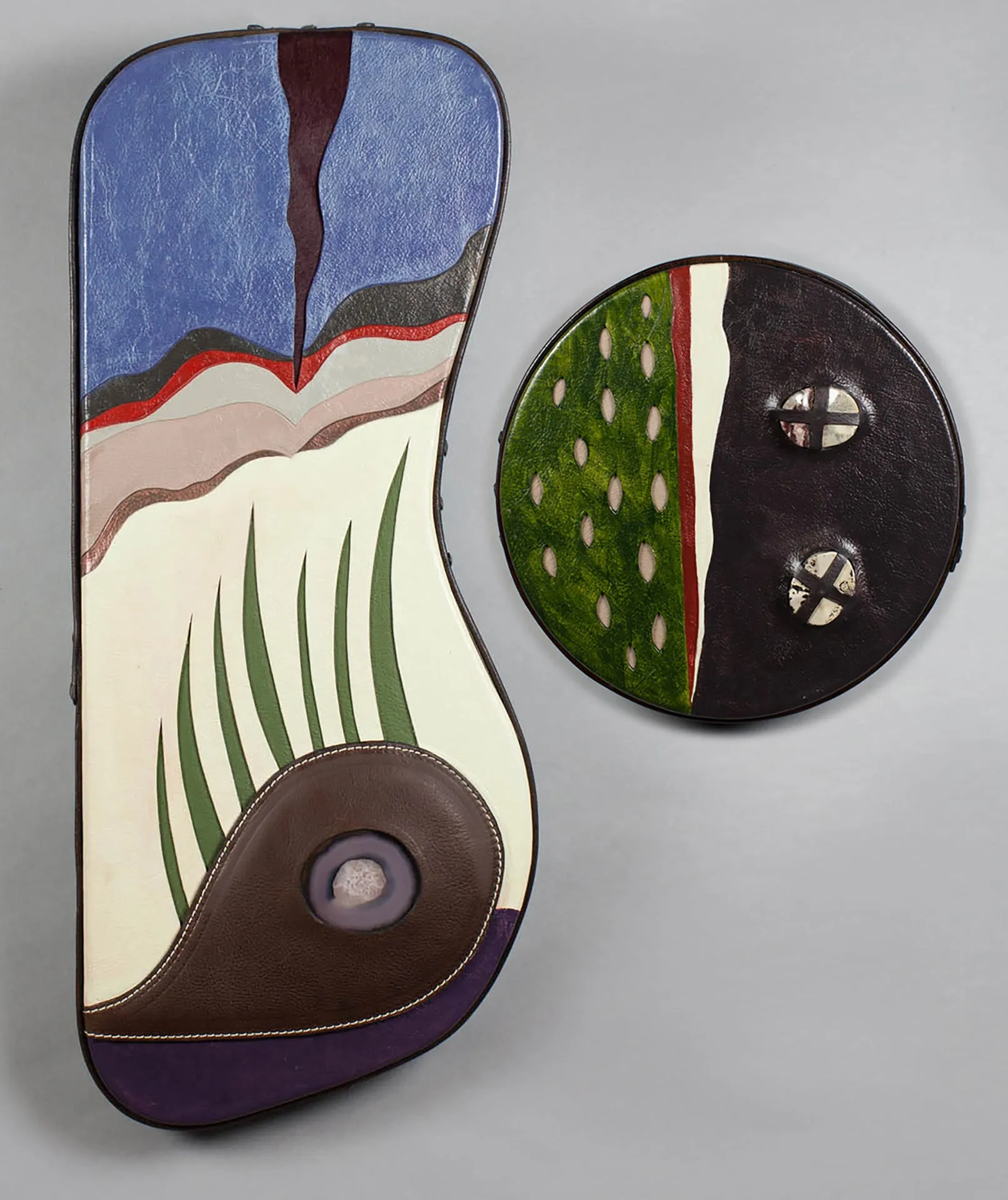 Mixed Media "Spliting Rock"