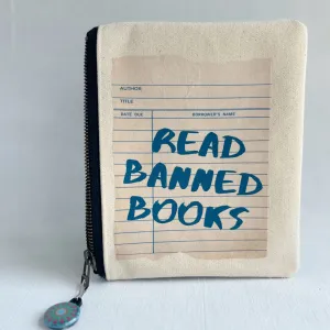 Padded Zip Bag - Read Banned Books