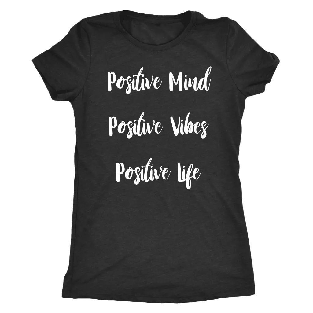 Positive Mind, Positive Vibes, Positive Life Tank Top