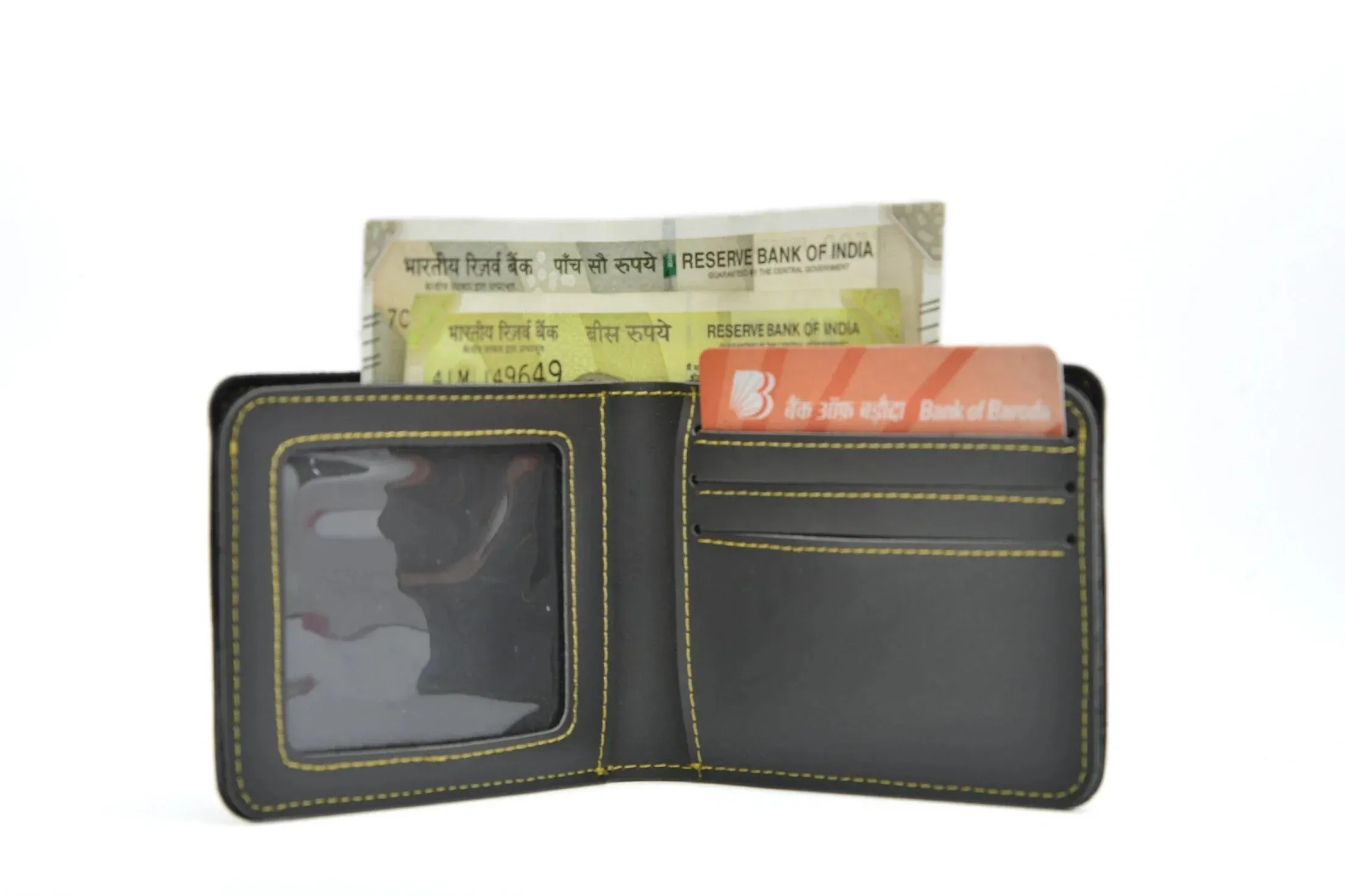 Premium Lady Wallet & Men's Wallet & Personalised Couple Rainbow Classic WaterBottle - Grey