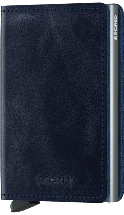 Secrid Slim Wallet - Vintage Blue
