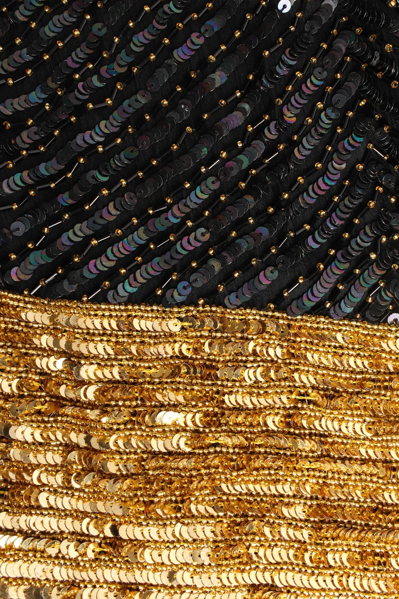 Shimmer Bead & Sequin Silk Top