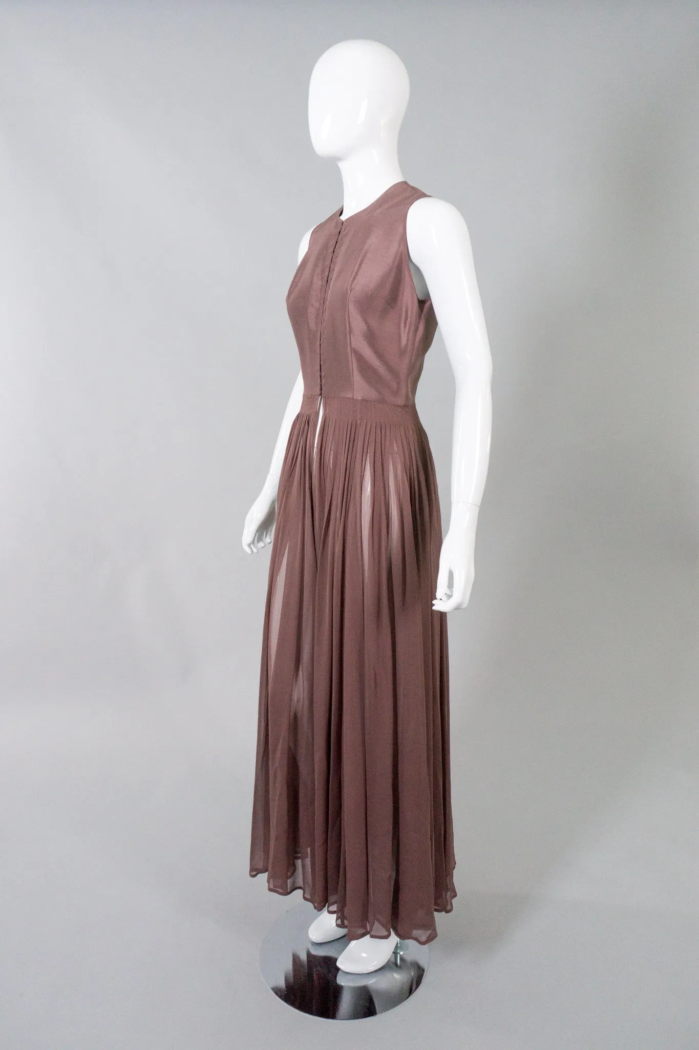 Silk Bodice Dress