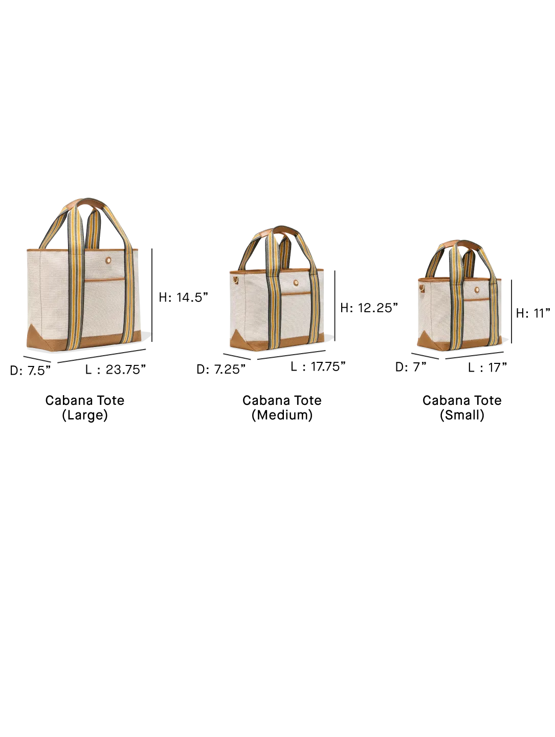 Small Cabana Tote
