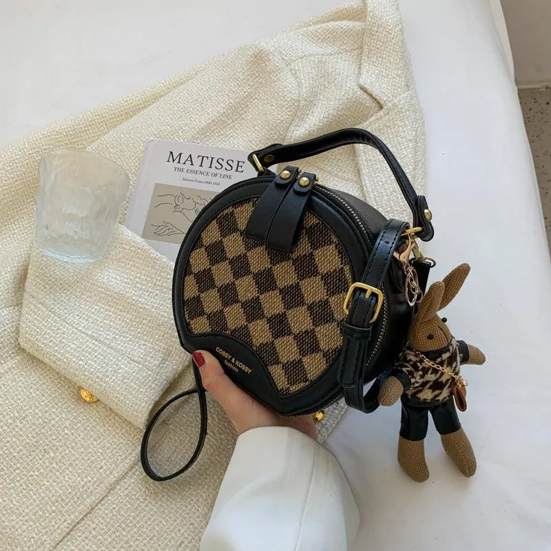 Vintage Round Crossbody Bag