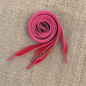 Wide Velvet Shoelaces